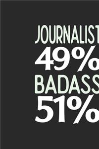 Journalist 49 % BADASS 51 %