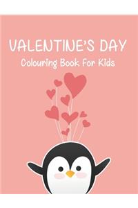Valentine's Day coloring book for kids