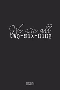 We are all 269 Notizbuch