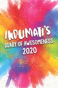 Indumati's Diary of Awesomeness 2020