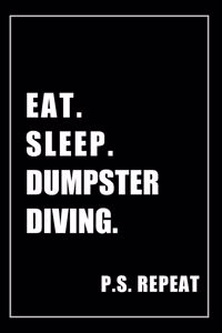 Journal For Dumpster Diving Lovers