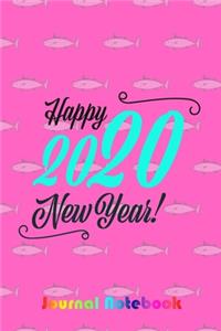 Happy New Year 2020 journal notebook