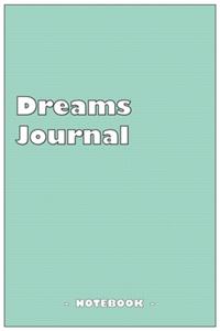 Dreams Journal - To draw and note down your dreams memories, emotions and interpretations