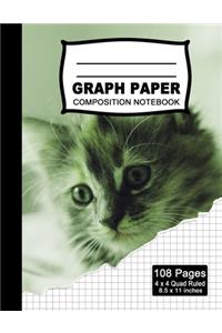 Graph Paper Composition Notebook