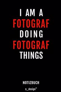 Notizbuch für Fotografen / Fotograf / Fotografin