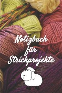 Notizbuch für Strickprojekte