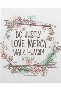 2020 Bible Verse Planner