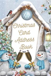 Christmas Card Address Book