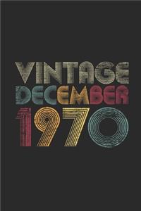 Vintage December 1970