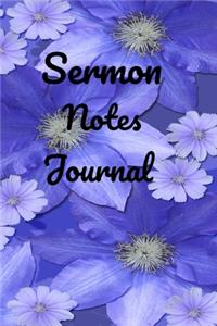 Sermon Notes Journal