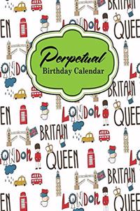 Perpetual Birthday Calendar