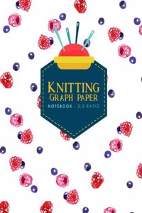 Knitting Graph Paper Notebook - 2