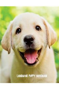 Labrador Puppy Notebook