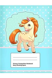 Primary Composition Book with Story Drawing Space