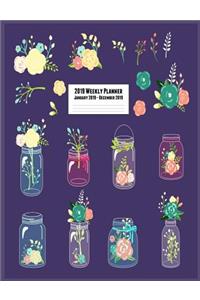 2019 Weekly Planner January 2019 - December 2019