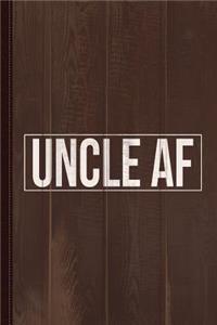 Uncle AF Journal Notebook