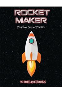 Preschool Scissor Practice (Rocket Maker)