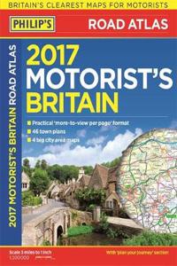 Philip's Motorist's Road Atlas Britain 2017