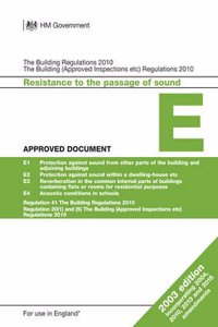 Building Regulations 2010; the Building (Approved Inspectors etc) Regulations 2010