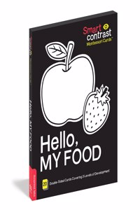 Smartcontrast Montessori Cards(R) Hello, My Food