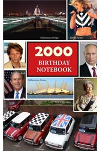 2000 Birthday Notebook