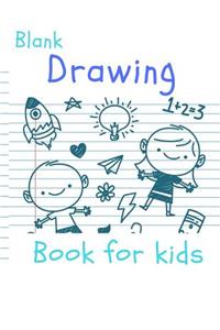 Blank Drawing Book For Kids