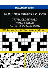NCIS New Orleans TV Show Trivia Crossword Word Search Activity Puzzle Book