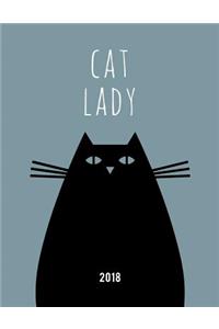 Crazy Cat Lady 2018 Planner