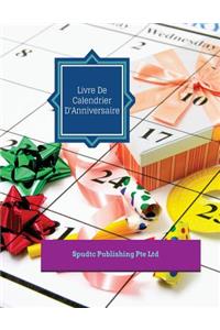 Livre De Calendrier D'Anniversaire