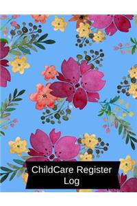 Childcare Register Log