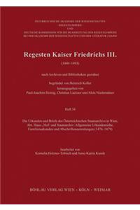 Regesten Kaiser Friedrichs III.