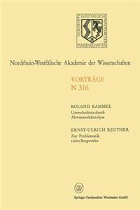 Umweltschutz Durch Abwasserelektrolyse
