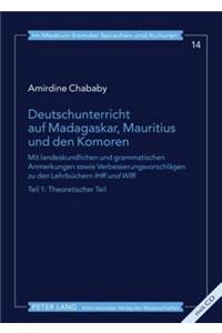 Deutschunterricht Auf Madagaskar, Mauritius Und Den Komoren