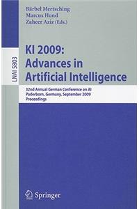 KI 2009: Advances in Artificial Intelligence