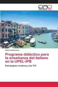 Programa didáctico para la enseñanza del italiano en la UPEL-IPB