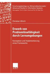 Erwerb Von Problemlösefähigkeit Durch Lernumgebungen