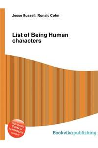 List of Being Human Characters