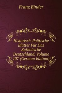 HISTORISCH-POLITISCHE BL  TTER F R DAS