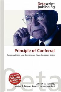 Principle of Conferral