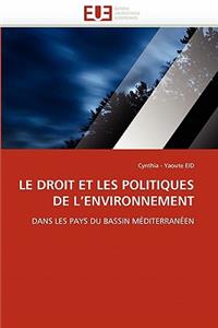 droit et les politiques de l''environnement