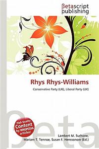Rhys Rhys-Williams