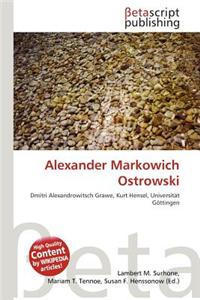 Alexander Markowich Ostrowski