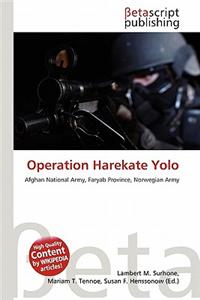 Operation Harekate Yolo