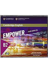 Cambridge English Empower for Spanish Speakers B2 Class Audio CDs (4)