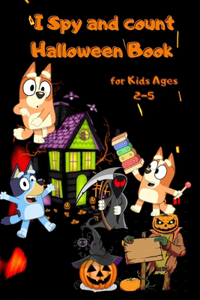 I Spy And Count Halloween Book for Kids Ages 2-5