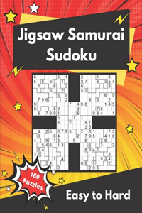 Jigsaw Samurai Sudoku Easy to Hard
