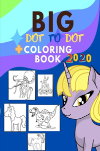 Big Coloring Book + Dot to Dot