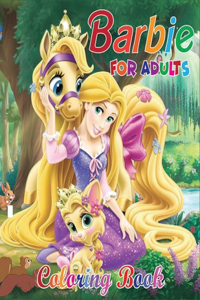 Barbie Coloring Book for Adults