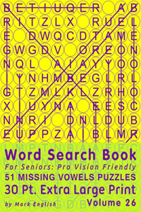 Word Search Book For Seniors