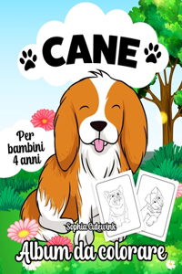 Cane Album da Colorare per Bambini